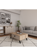 ADEL 1 DRAWER COFFEE TABLE (100CM) (A1-A7)