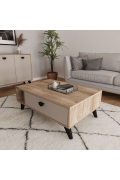 ADEL 1 DRAWER COFFEE TABLE (100CM) (A1-A7)