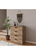 DIAMOND CHEST DRAWERS (ALASKA) ( 80 X 100 X 50 )