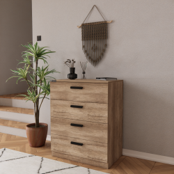 DIAMOND CHEST DRAWERS (ALASKA) ( 80 X 100 X 50 )
