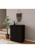 DIAMOND CHEST DRAWERS (BOSFOR) ( 80 X 100 X 50 )