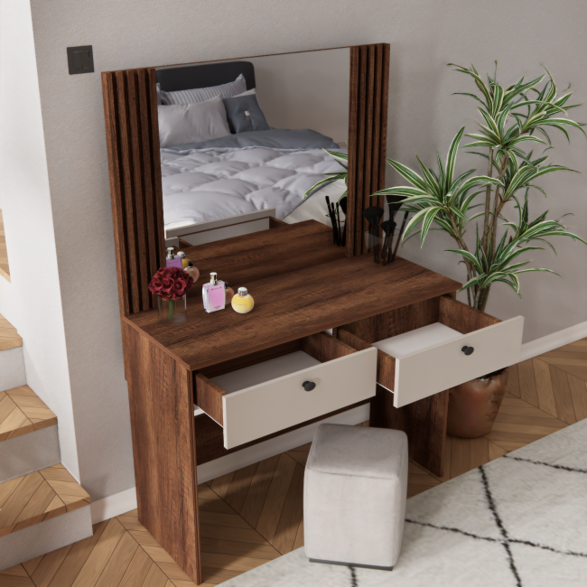ADEL AURA DRESSING TABLE  (BAROK) ( 110,5 x 151 x 48 )