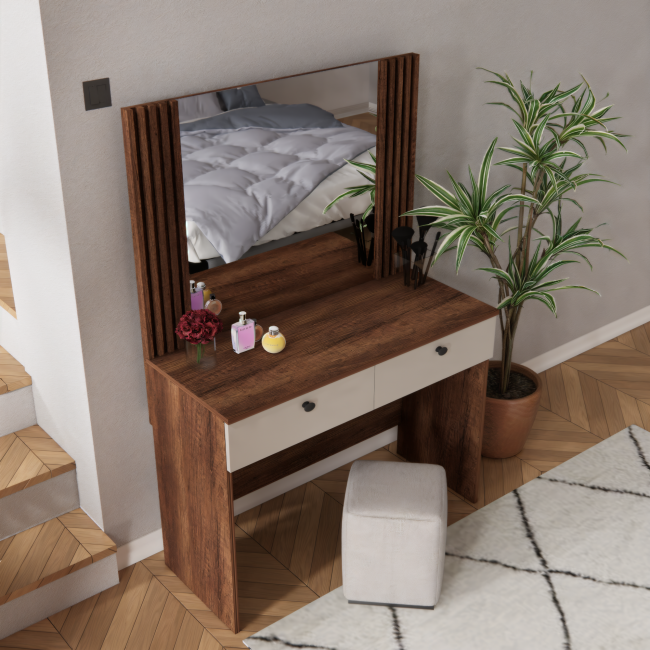 ADEL AURA DRESSING TABLE  (BAROK) ( 110,5 x 151 x 48 )