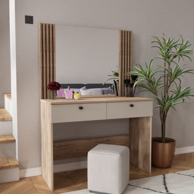 ADEL AURA DRESSING TABLE  (ALASKA) ( 110,5 x 151 x 48 )