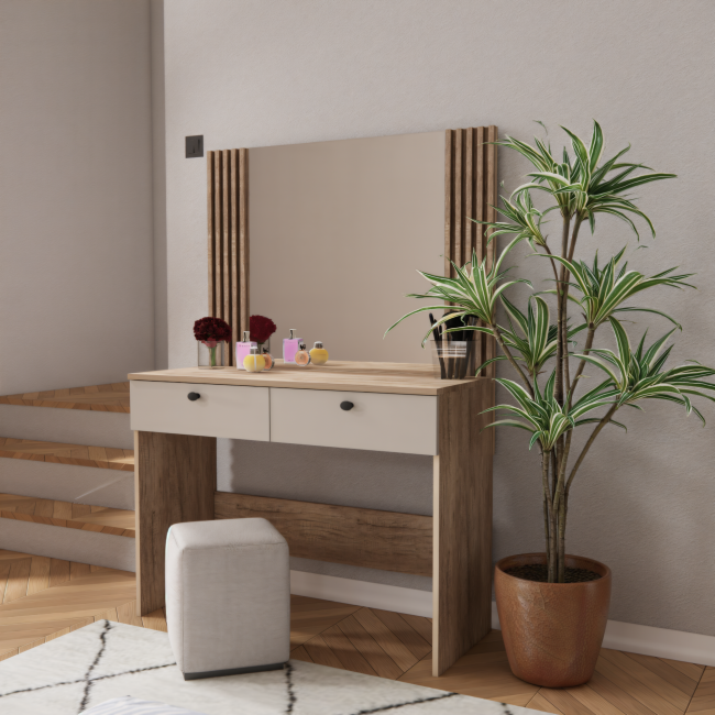 ADEL AURA DRESSING TABLE  (ALASKA) ( 110,5 x 151 x 48 )