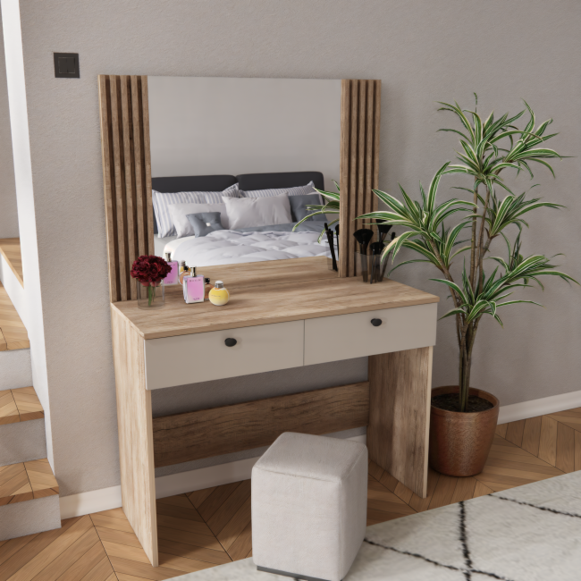 ADEL AURA DRESSING TABLE  (ALASKA) ( 110,5 x 151 x 48 )