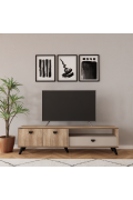 ADEL 2 DOOR - 1 DRAWER TV UNIT - 192CM (A1-A7)