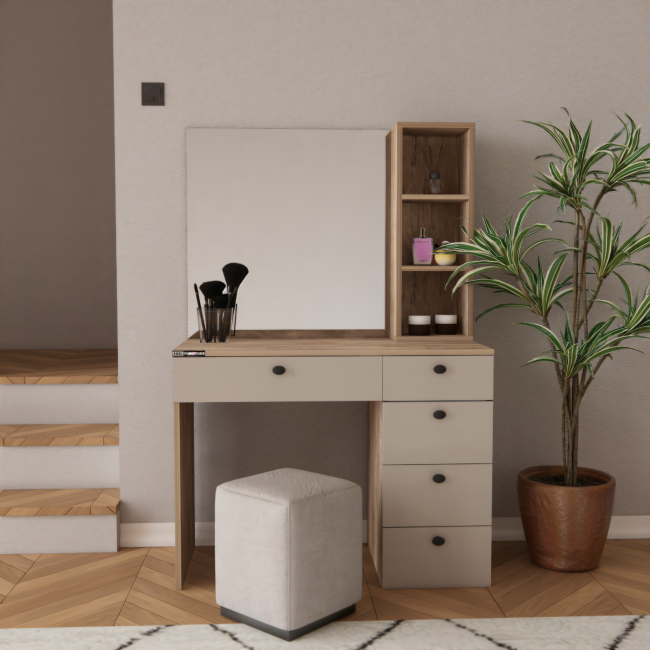 ADEL FLORA DRESSING TABLE (ALASKA) ( 100 X 152 X 49 )