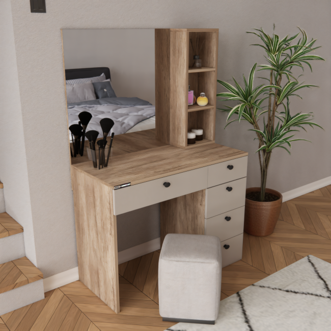 ADEL FLORA DRESSING TABLE (ALASKA) ( 100 X 152 X 49 )