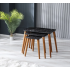 MARBLE TRIPLE COFFEE TABLE 