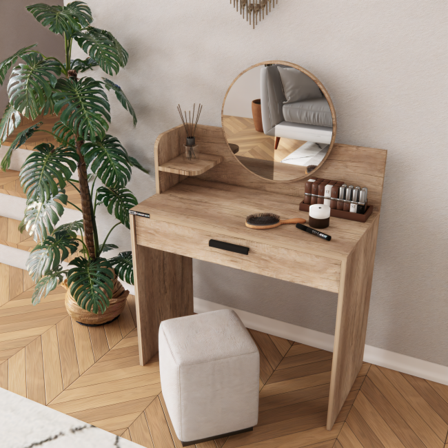 ADEL BOHO DRESSING TABLE (ALASKA) ( 90 x 128 x 46 )