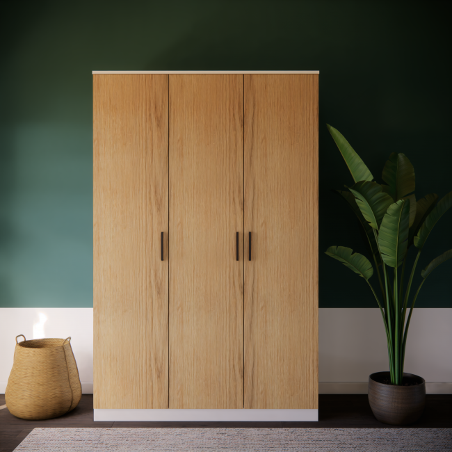 3 DOORS WARDROBE ( 135CM x 210CM x 51,5CM )