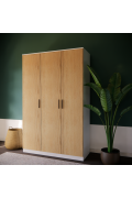 3 DOORS WARDROBE ( 135CM x 210CM x 51,5CM )