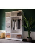 3 DOORS WARDROBE ( 135CM x 210CM x 51,5CM )