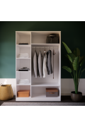 3 DOORS WARDROBE ( 135CM x 210CM x 51,5CM )