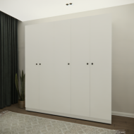 5 DOORS WARDROBE ( 210 CM x 220 CM x 55 CM )