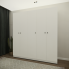 5 DOORS WARDROBE ( 210 CM x 220 CM x 55 CM )