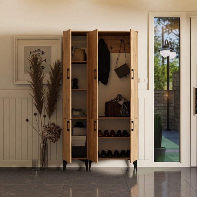 HALL TREE -  DOORS ( 105 x 200 x 35 )