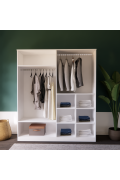 4 DOORS WARDROBE ( 180CM x 210CM x 51,5CM )
