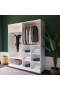 4 DOORS WARDROBE ( 180CM x 210CM x 51,5CM )