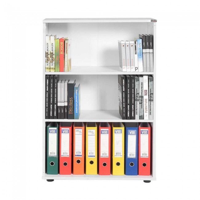 RIO 3 SHELF BOOKCASE ( 72cm X 110cm X 36cm )